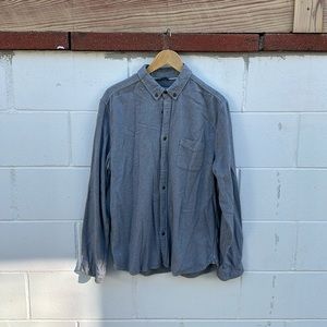 Life After Denim men’s gray flannel shirt